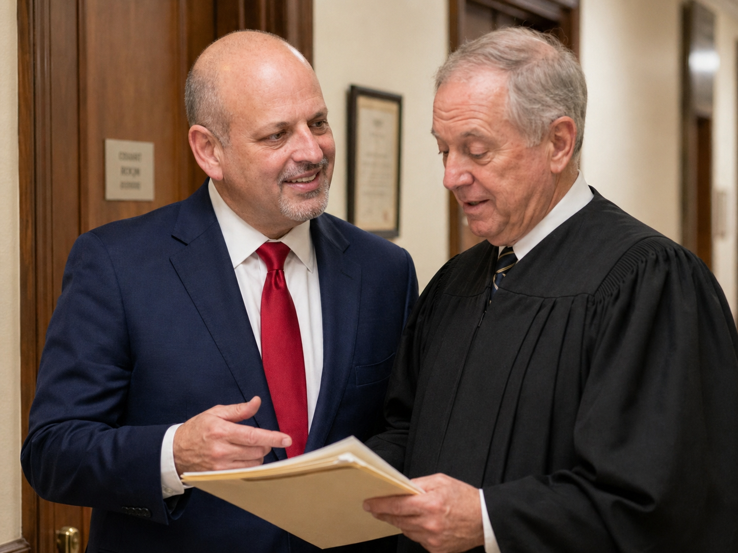 Harvey Greenberg in court